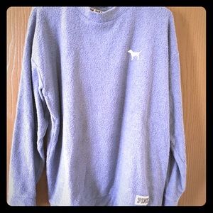 VS blue sweatshirt